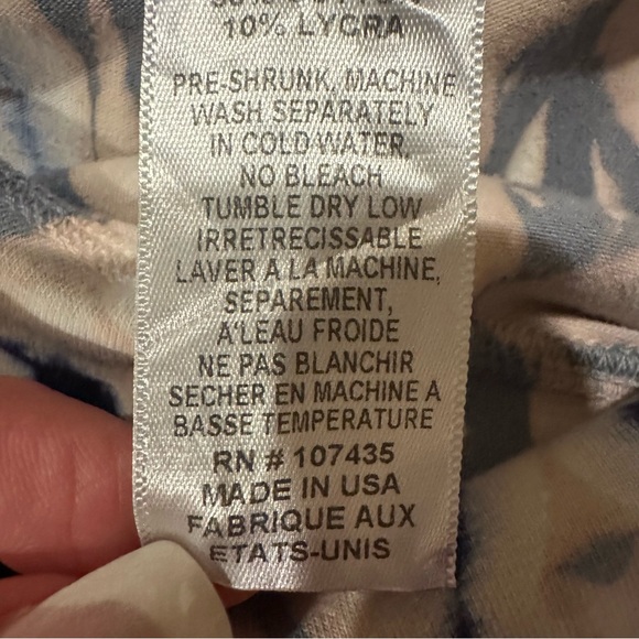 Hard Tail Forever Tie Dye Bootcut Flare Blue Pink Yoga Pants Women’s Size Small - Picture 8 of 8